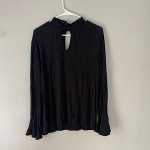 Womens Black Blouse